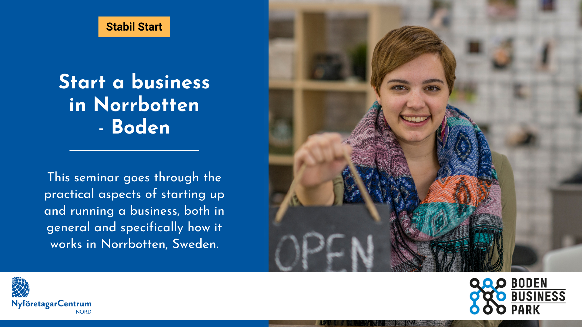 Start a business in Norrbotten Boden